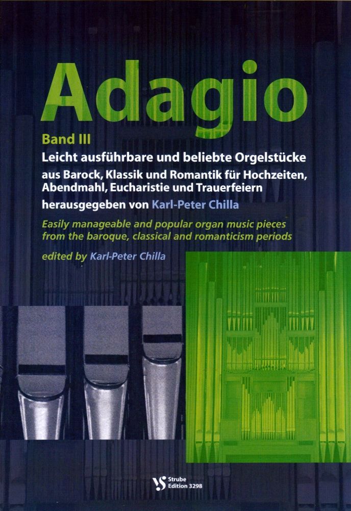 Noten Adagio 3 Karl Peter Chilla Strube VS 3298 Orgel Gottesdienst 