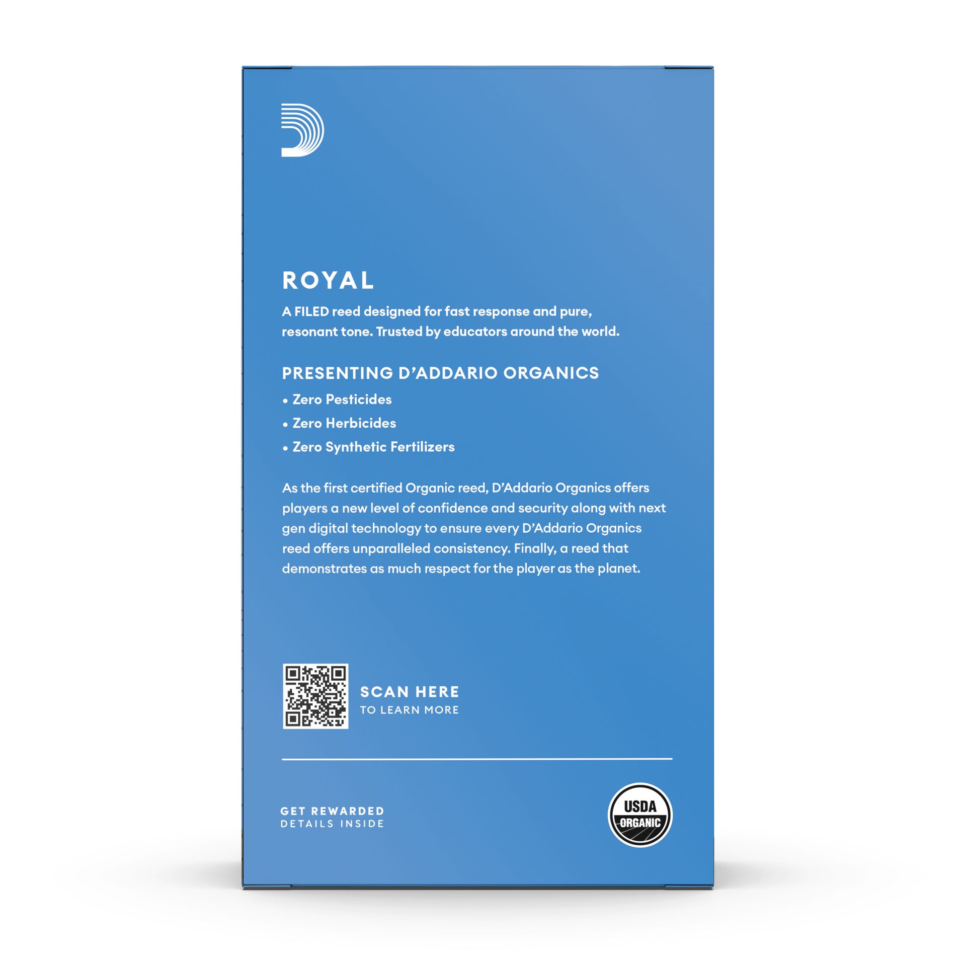 D´Addario Woodwinds 1,5 Rico Royal Blatt Tenorsaxophon 