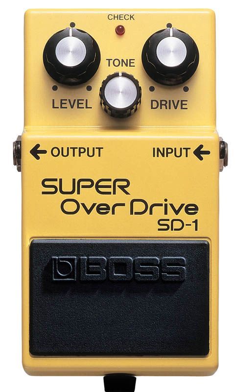 Boss SD-1 Super Overdrive, Effektgerät für E-Gitarre