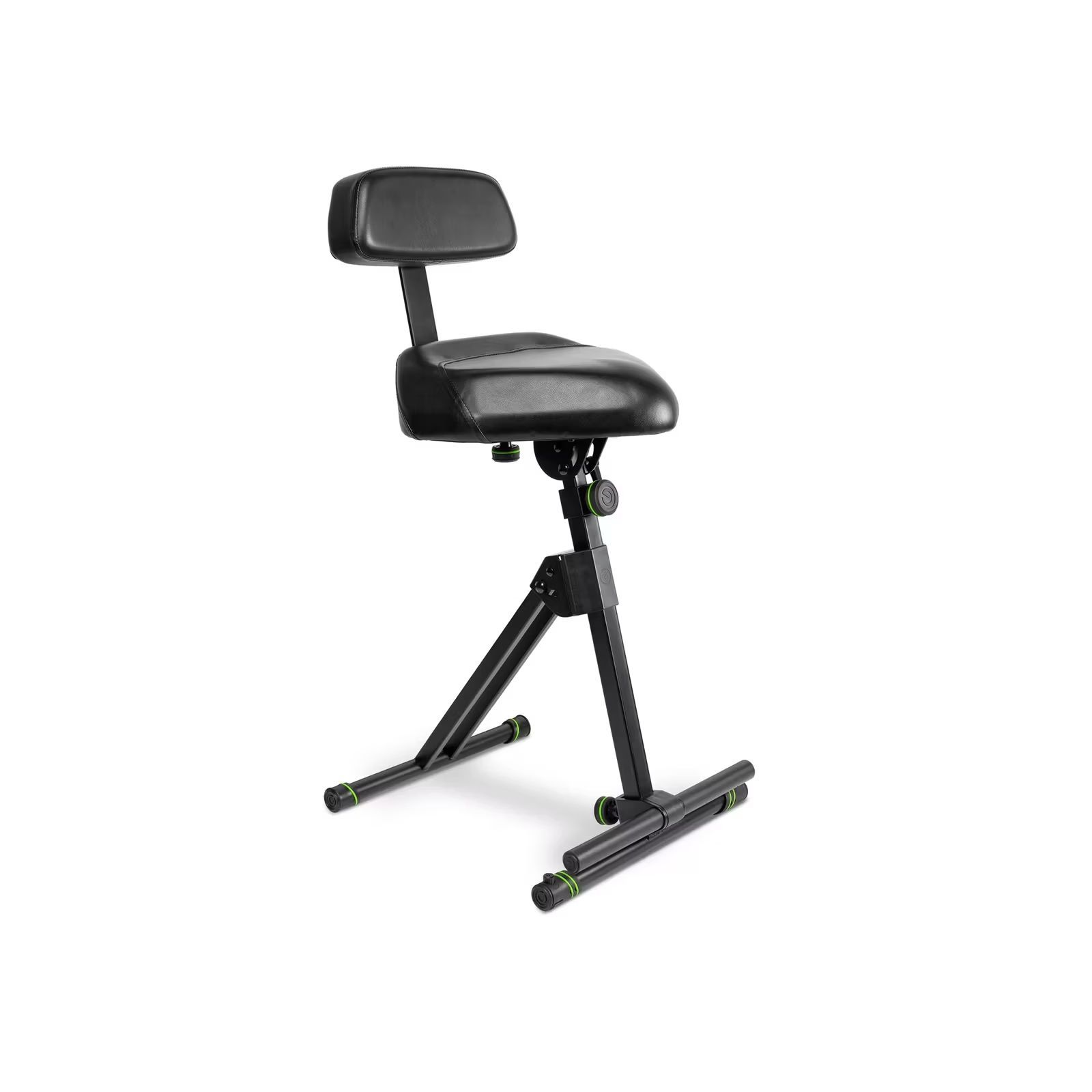 Gravity FM SEAT1 BR  Musikerstuhl Stehhilfe mit Rückenlehne