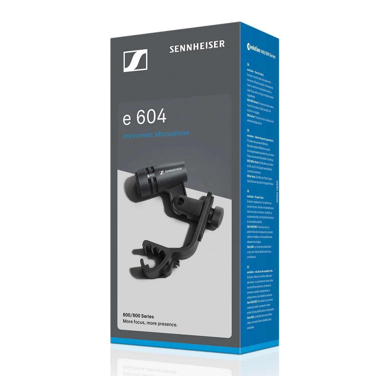 Sennheiser e 604 Instrumenten-Mikrofon für Drum, dynamisch, Niere_00004357_