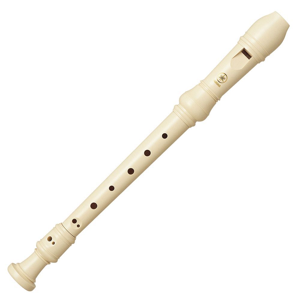 Yamaha YRS-23 Sopran-Blockflöte Kunststoff weiß deutsche Griffweise ...
