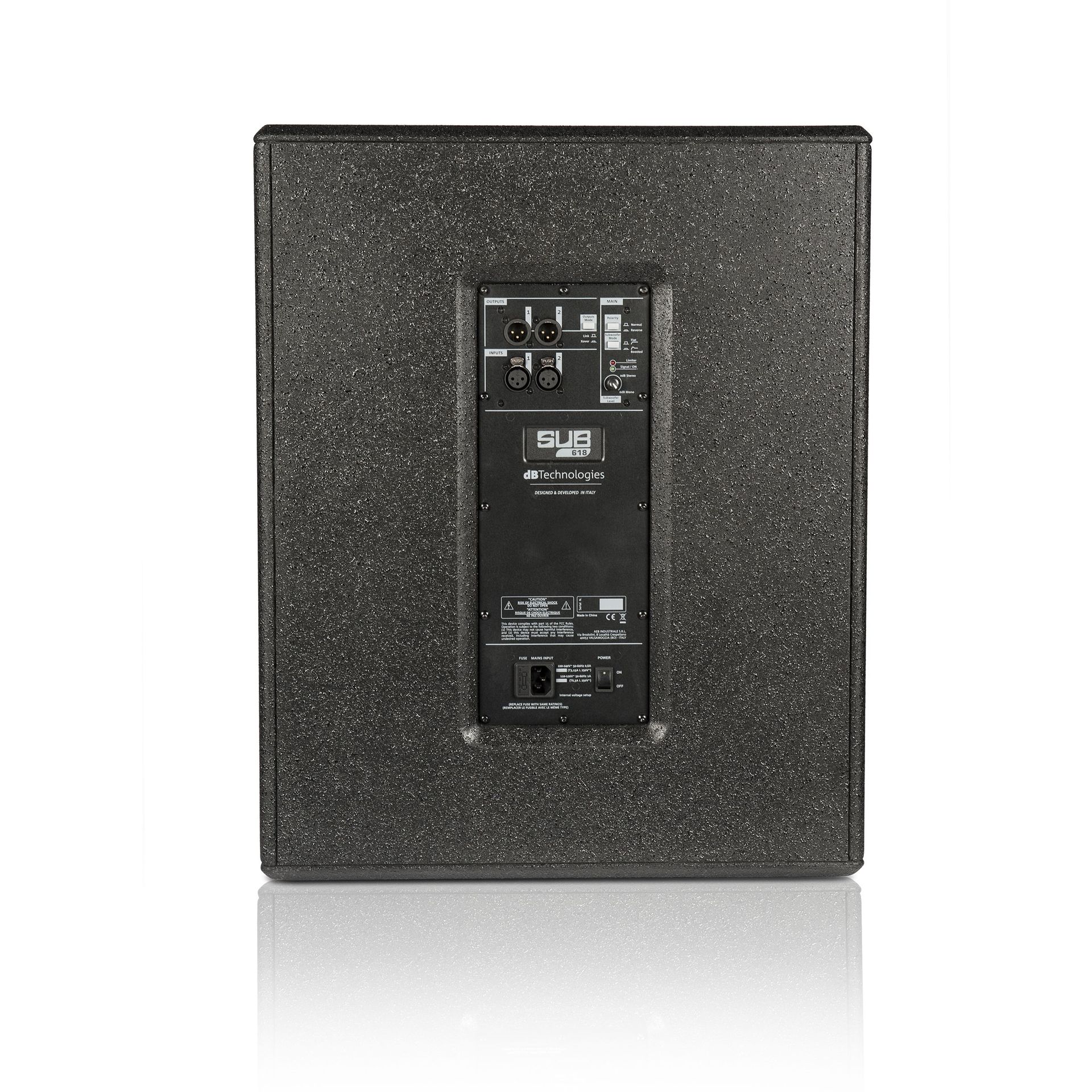 dB Technologies SUB 618 aktiver Subwoofer mit ClassD Endstufe 00050621